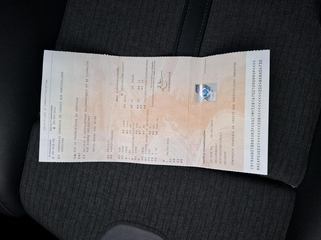 Peugeot 508 SW Hybrid 225 e-EAT8 Allure Pack 2021