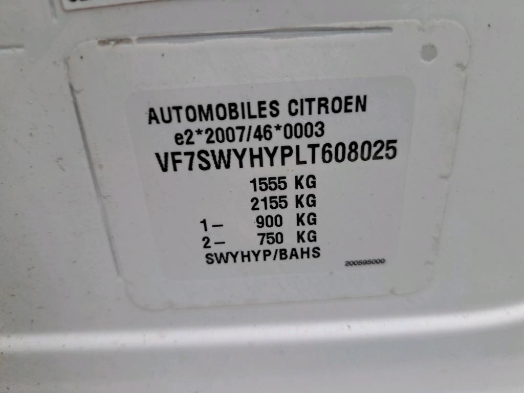 Citroen C3 SOCIETE BLUEHDI 100 S&S BVM FEEL BUSINESS R 2020