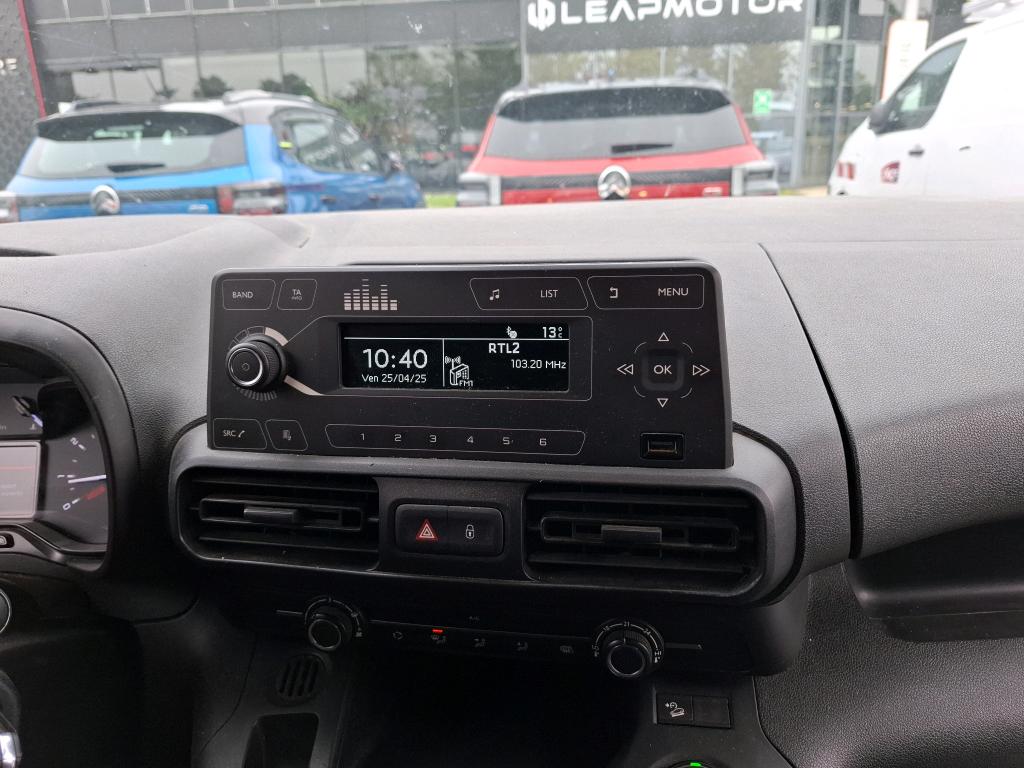 Citroen BERLINGO VAN M 650 BLUEHDI 100 S&S CLUB 2019