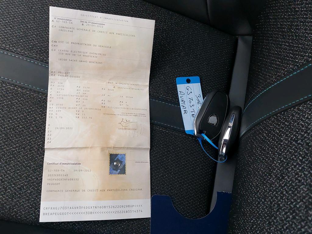 Peugeot 308 SW PHEV 180 e-EAT8 Allure Pack 2022