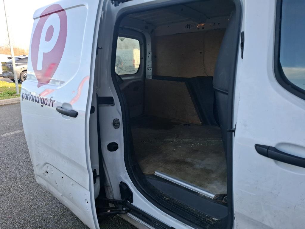 Peugeot PARTNER FOURGON STANDARD 650 KG BLUEHDI 75 BVM5 PREMIUM 2020