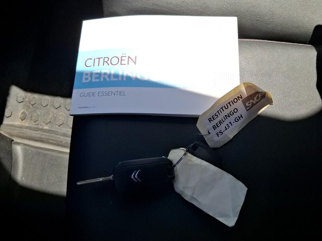 Citroen BERLINGO VAN M 650 BLUEHDI 100 S&S BVM5 CLUB 2020