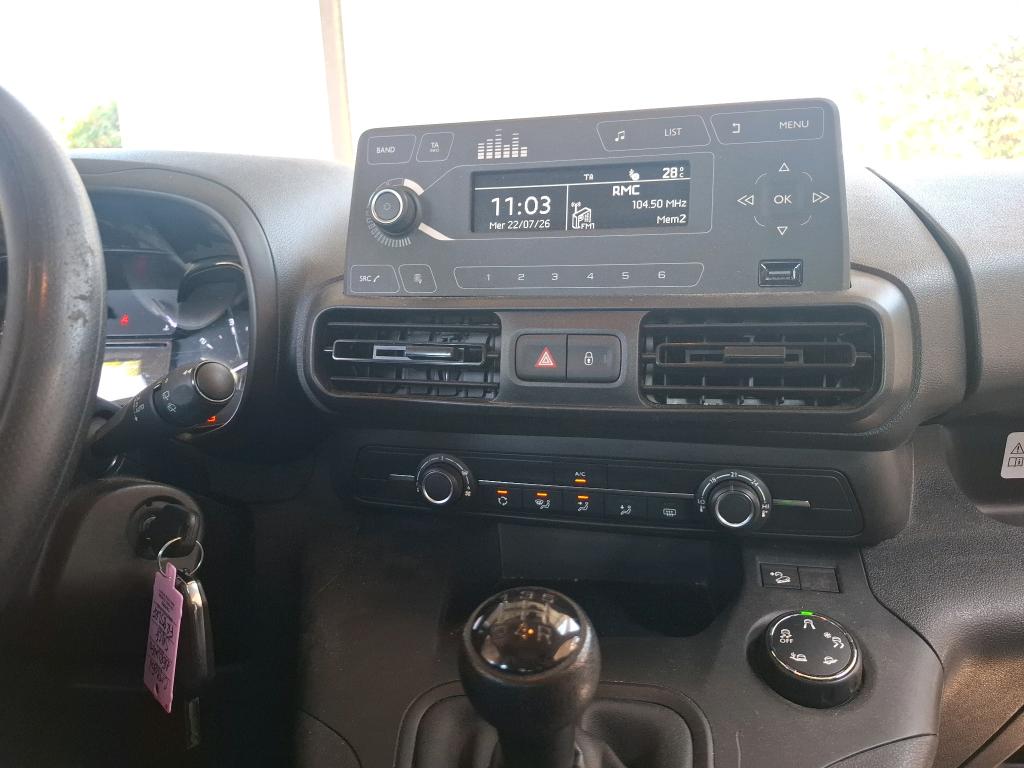 Citroen BERLINGO CA XL BLUEHDI 100 S&S BVM5 CONTROL 2020
