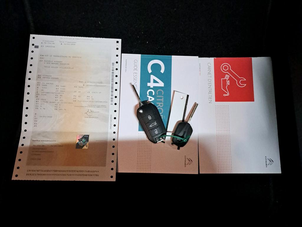 Citroen C4 CACTUS SOCIETE BLUEHDI 120 S&S EAT6 FEEL NAV 2020