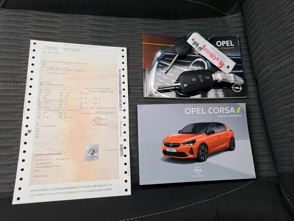 Opel Corsa 1.2 75 ch BVM5 Edition Business 2021