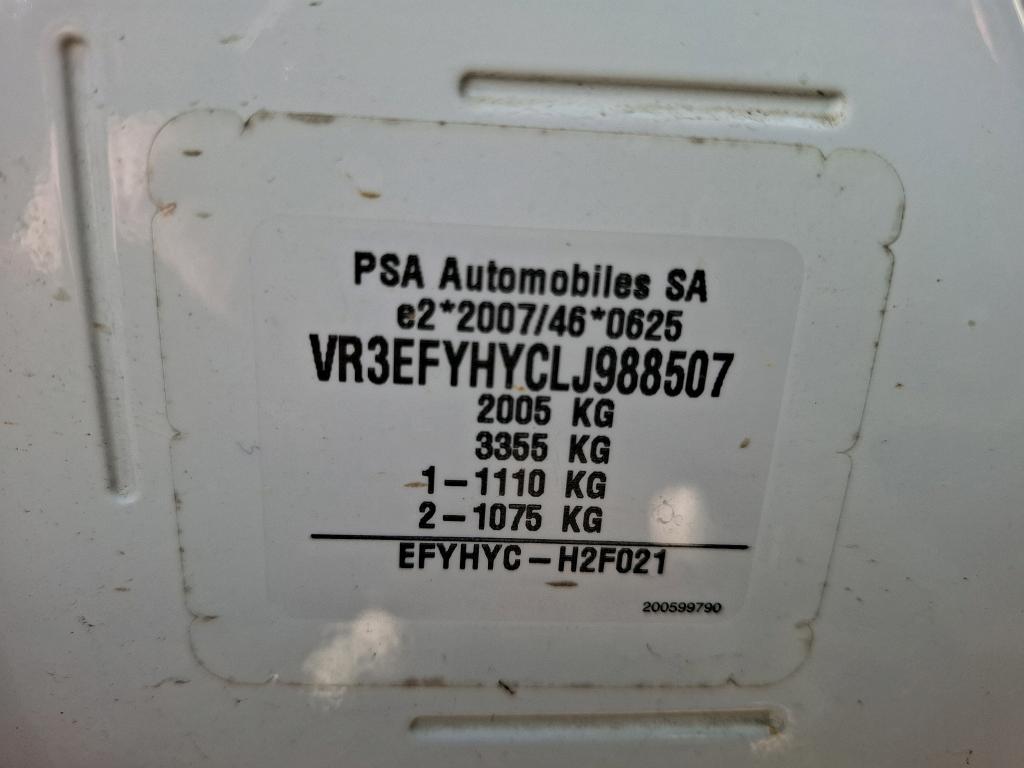 Peugeot PARTNER FOURGON STANDARD 650 KG BLUEHDI 100 S&S BVM5 PREMIUM 2021