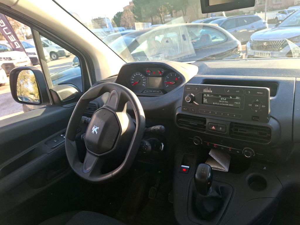 Peugeot PARTNER FOURGON STANDARD 650 KG BLUEHDI 100 S&S BVM5 PREMIUM 2021