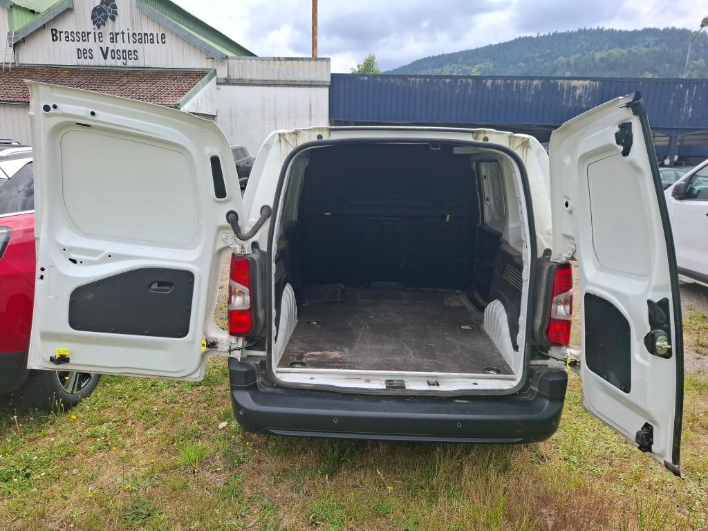 Peugeot PARTNER FOURGON STANDARD 650 KG BLUEHDI 100 S&S BVM6 ASPHALT 2022