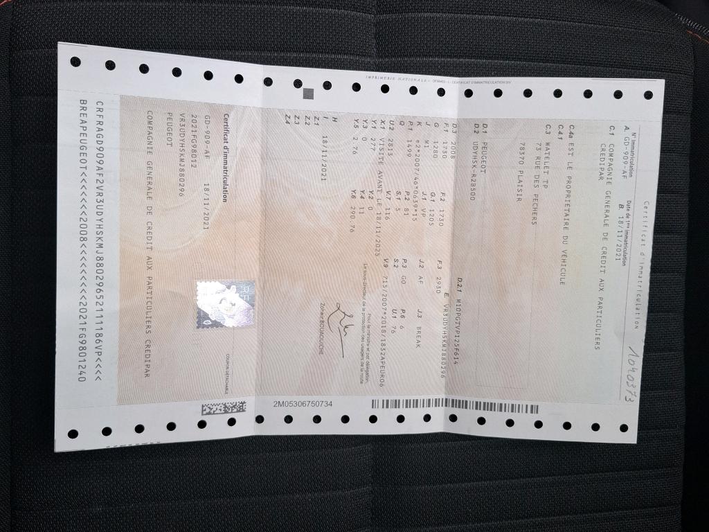 Peugeot 2008 BlueHDi 110 S&S BVM6 Active Business 2021