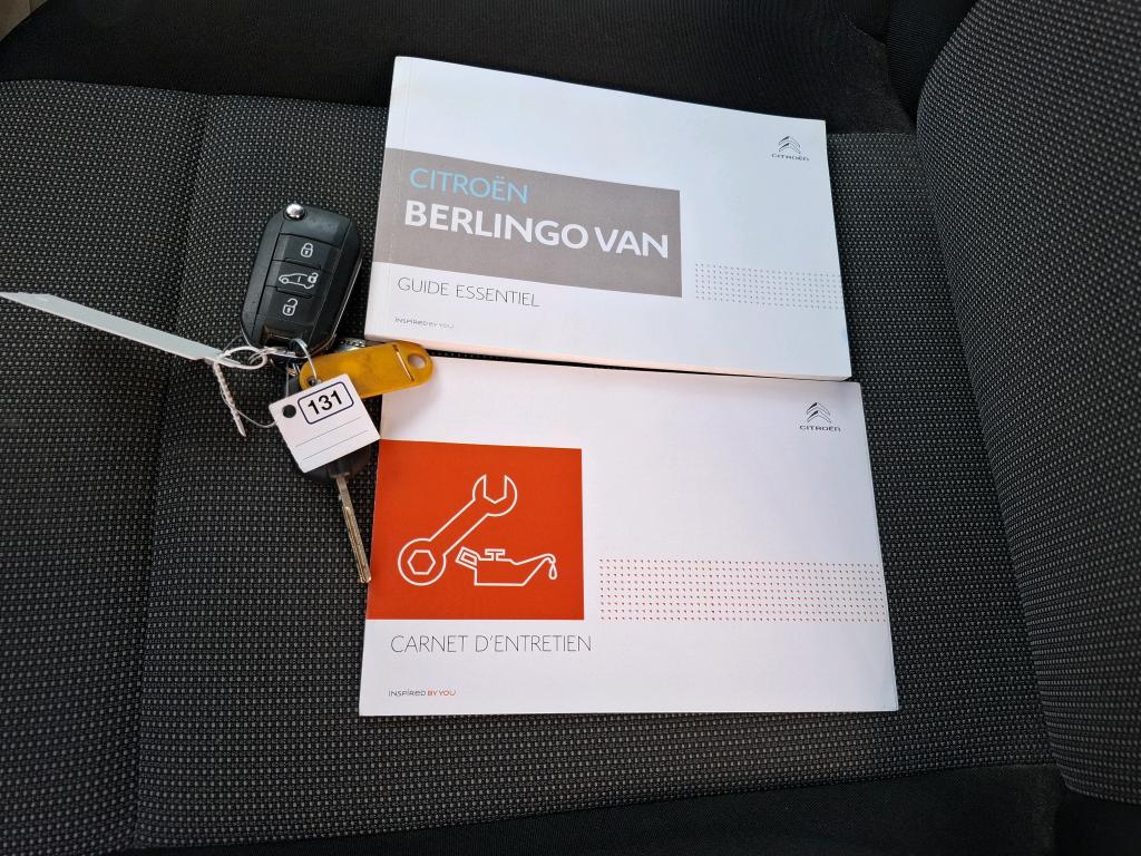 Citroen BERLINGO VAN M 650 BLUEHDI 100 S&S CLUB 2019