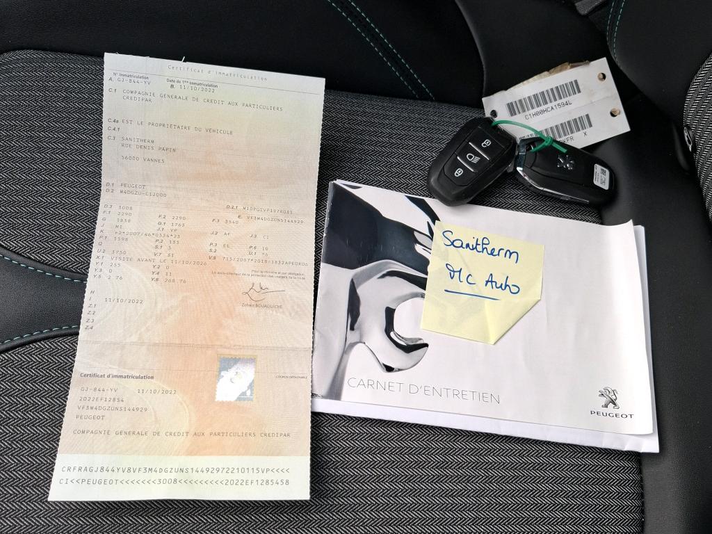 Peugeot 3008 Hybrid 225 e-EAT8 Allure 2022