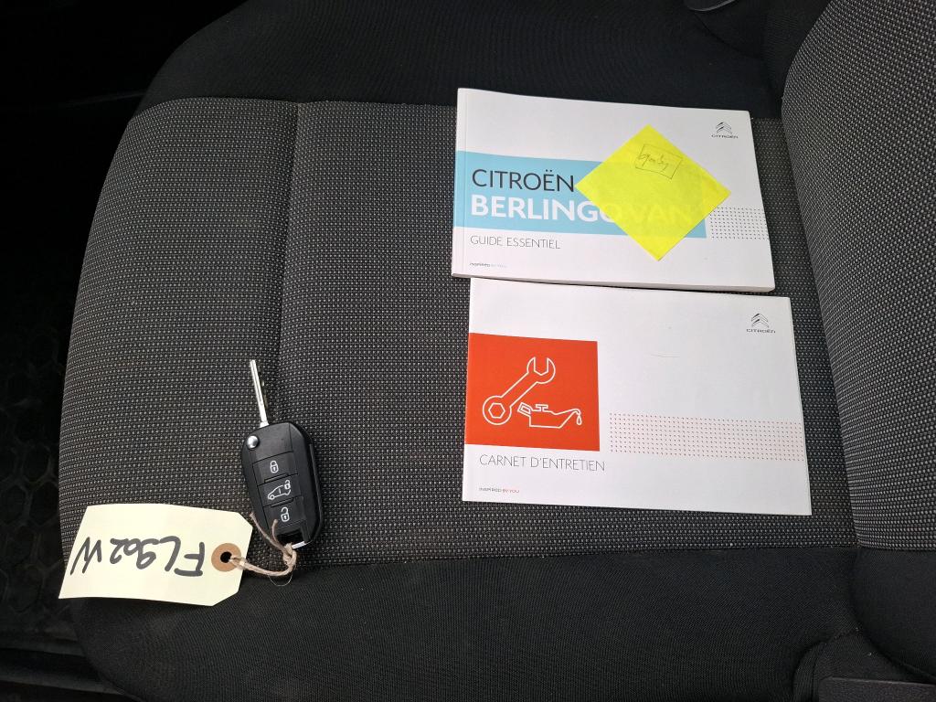 Citroen BERLINGO VAN M 650 BLUEHDI 100 S&S BVM5 CLUB 2019