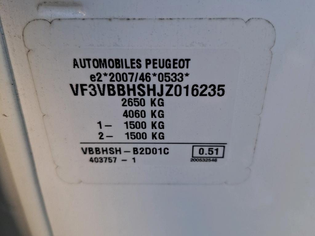 Peugeot EXPERT FGN TOLE STANDARD 1.6 BLUEHDI 95 S&S BMP6 PREMIUM 2018