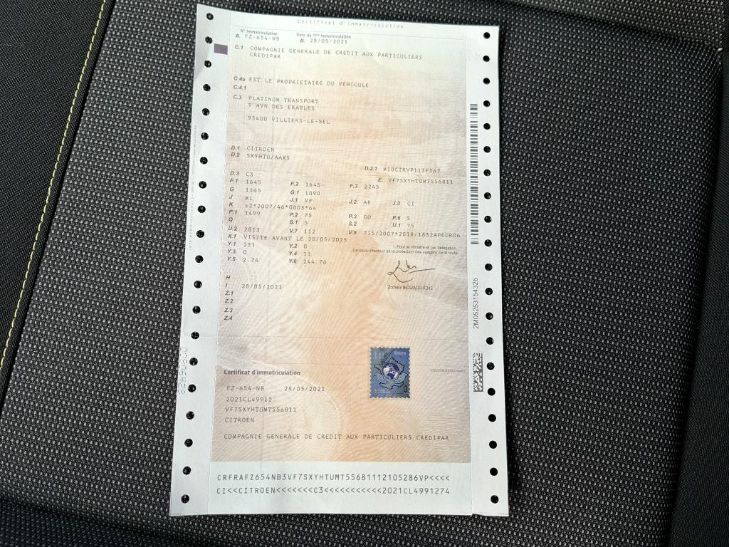 Citroen C3 BlueHDi 100 S&S BVM6 Feel Pack 2021