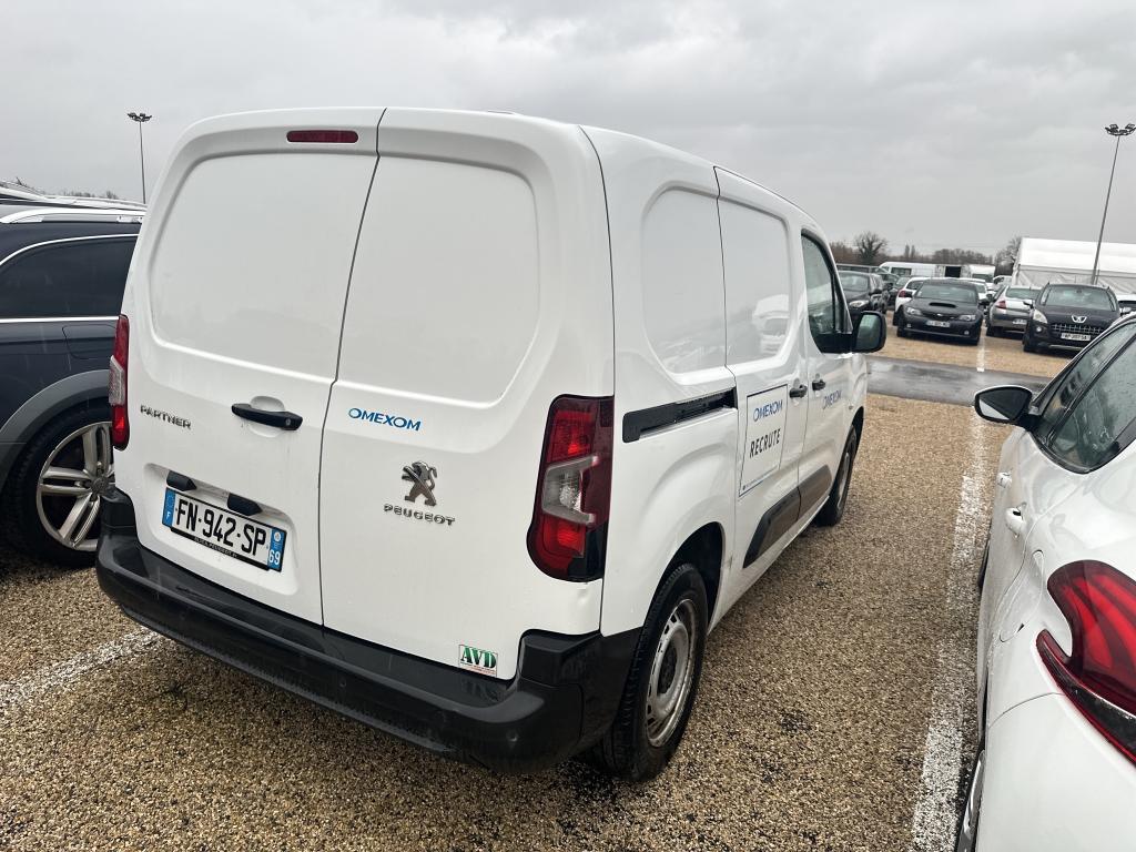 Peugeot PARTNER FOURGON STANDARD 650 KG BLUEHDI 100 S&S BVM5 PREMIUM 2020