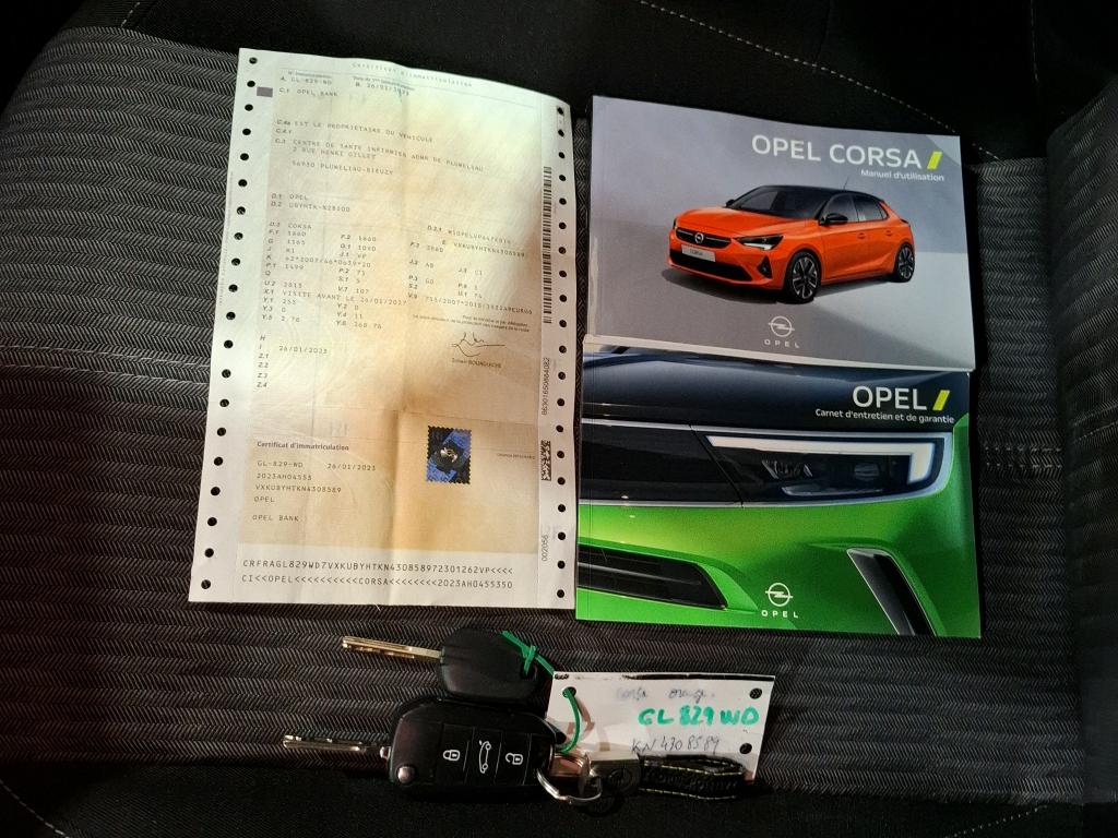 Opel Corsa 1.5 Diesel 100 ch BVM6 Edition 2023