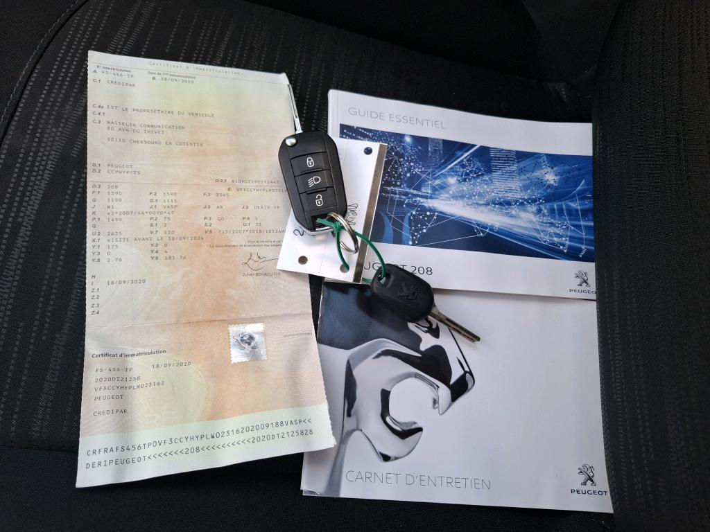 Peugeot 208 AFFAIRE BLUEHDI 100 S&S BVM5 PREMIUM PACK 2020