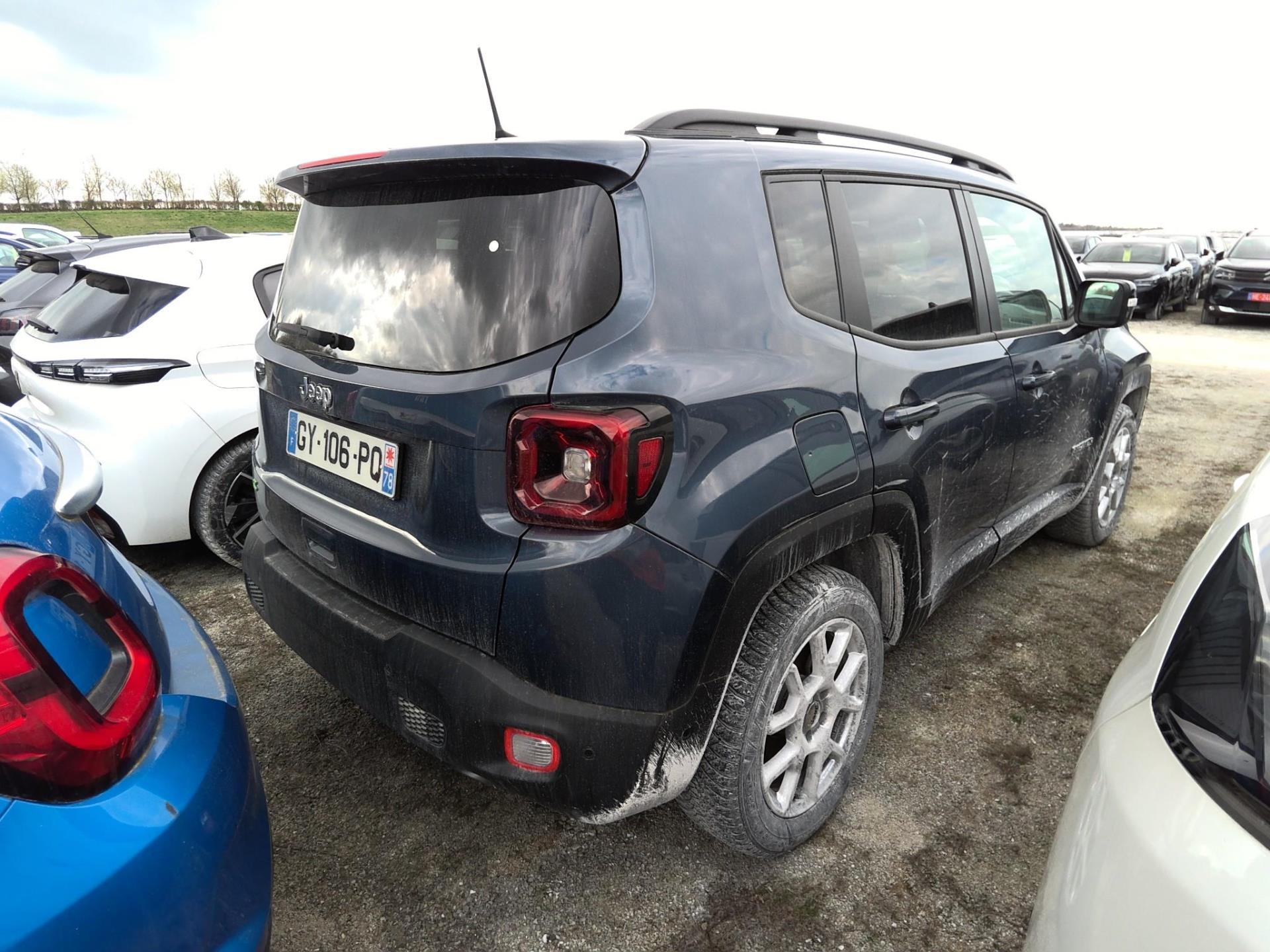 JEEP Renegade 1.5 Turbo T4 130 ch BVR7 e-Hybrid Limited 2023