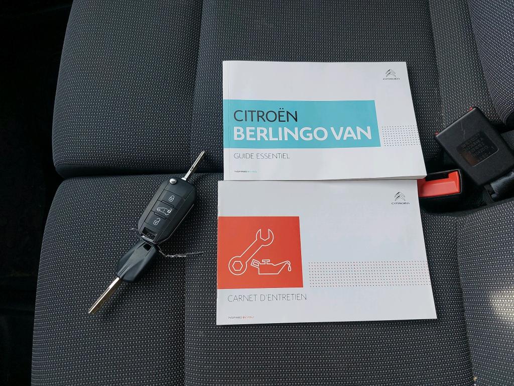 Citroen BERLINGO VAN M 650 BLUEHDI 100 S&S BVM5 CLUB 2019