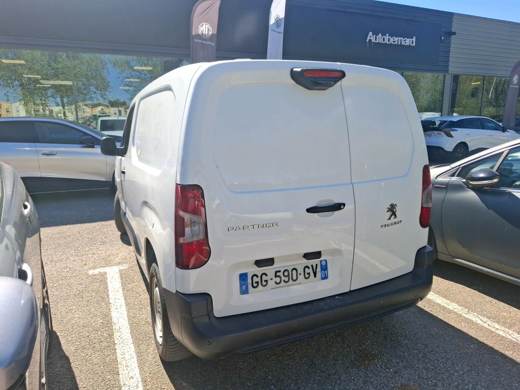 Peugeot PARTNER FOURGON STANDARD 650 KG BLUEHDI 100 S&S BVM6 ASPHALT 2022