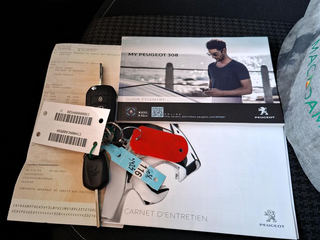 Peugeot 308 AFFAIRE BLUEHDI 130 S&S BVM6 PREMIUM PACK 2021