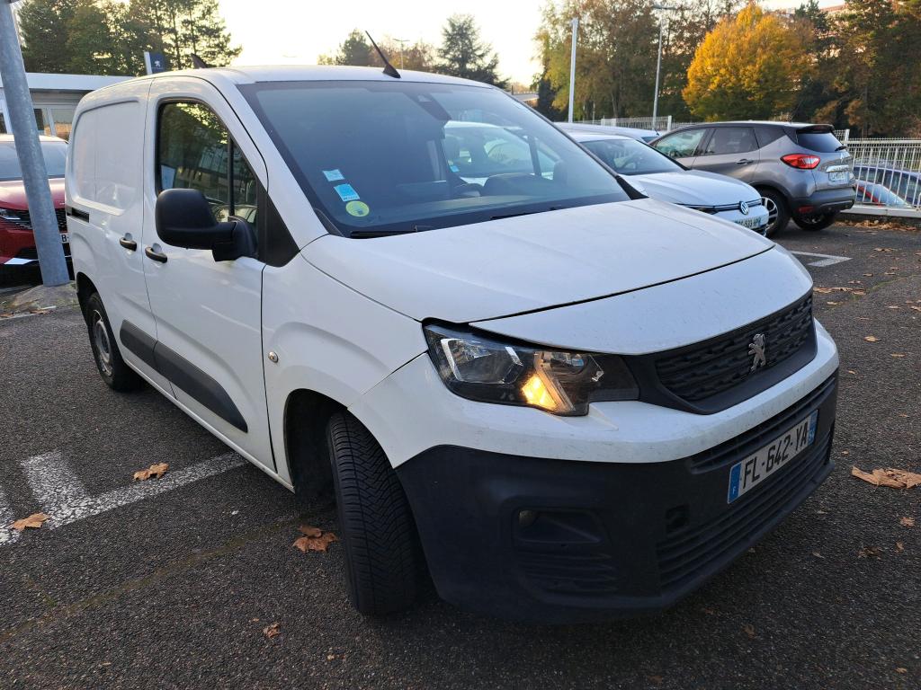 Peugeot PARTNER FOURGON STANDARD 650 KG BLUEHDI 100 S&S BVM5 ASPHALT 2019