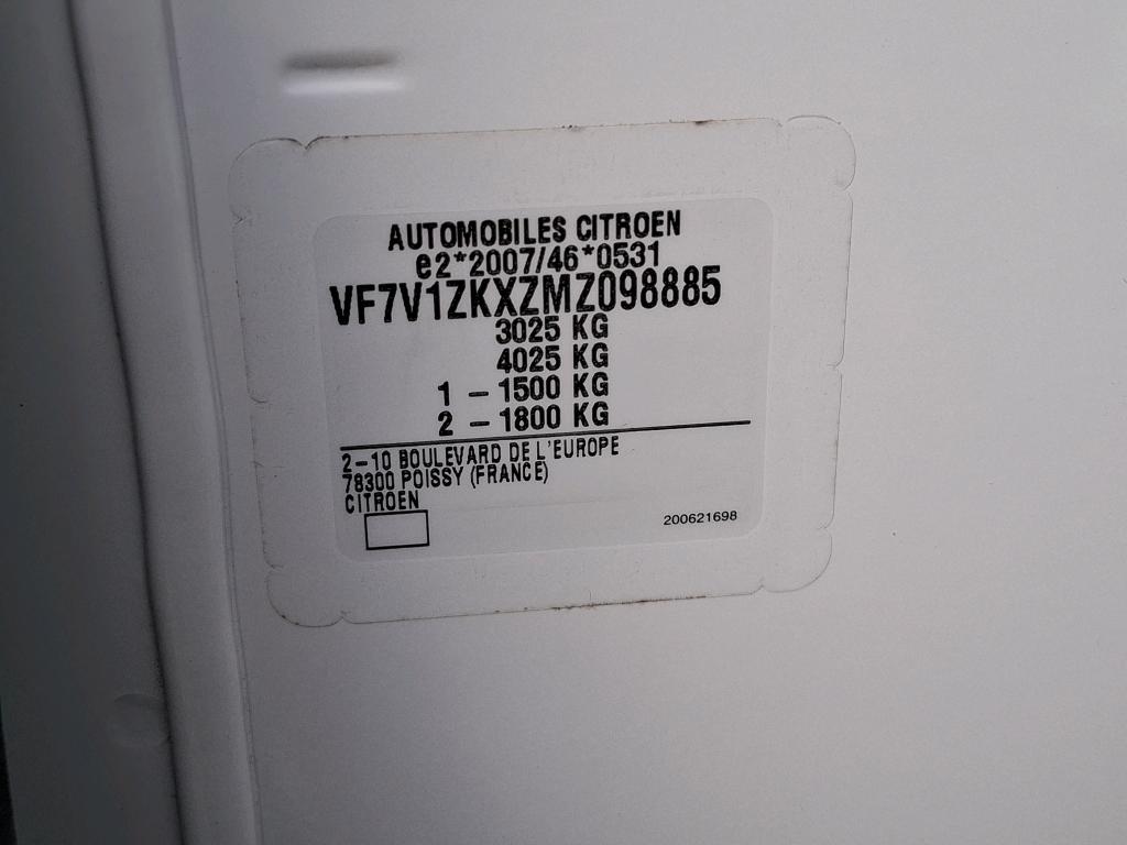 Citroen E-JUMPY FGN M 100 KW (136 CH) BATTERIE 75 KWH CLUB 2021