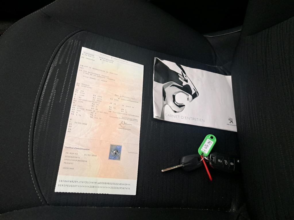 Peugeot 208 AFFAIRE BLUEHDI 100 S&S BVM5 PREMIUM PACK 2020