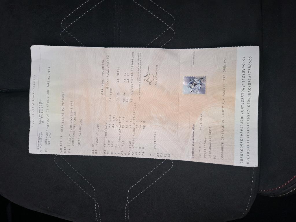 DS DS7 Crossback Hybride E-Tense 225 EAT8 Performance Line+ 2021