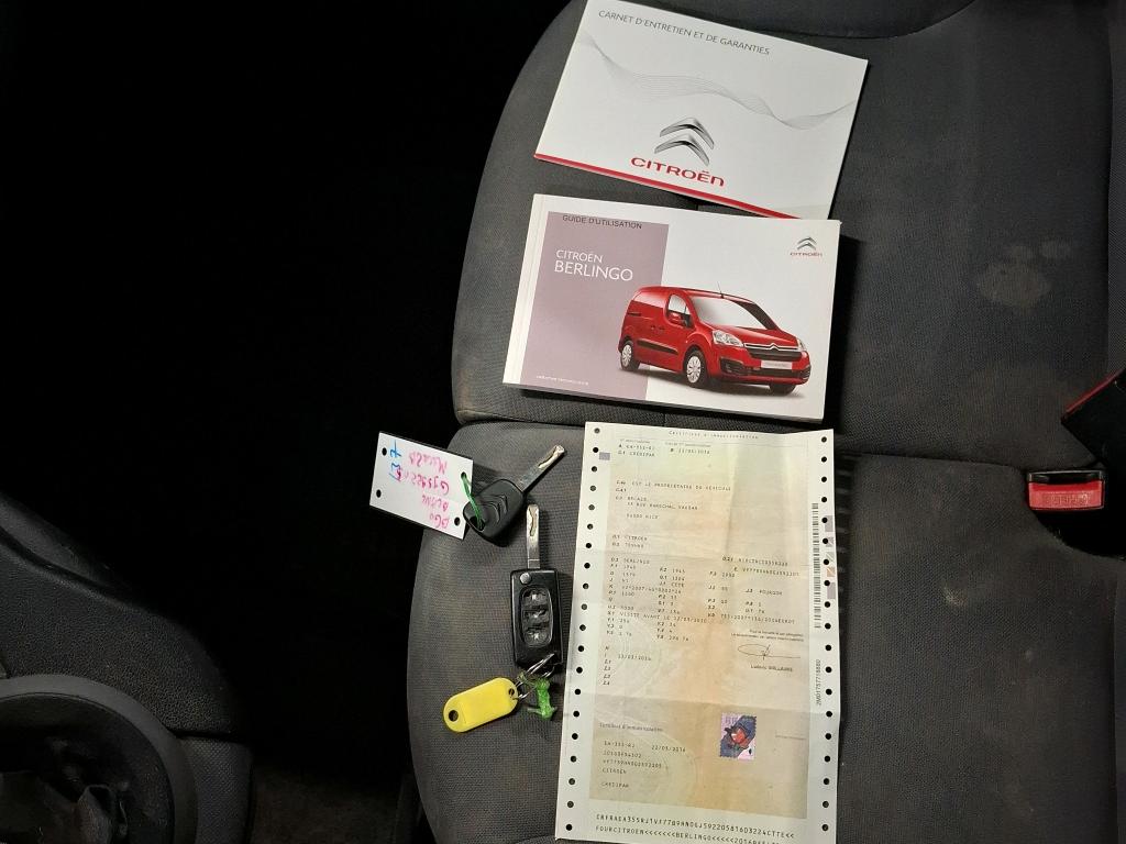 Citroen BERLINGO 20 L1 HDi 75 BUSINESS 2016