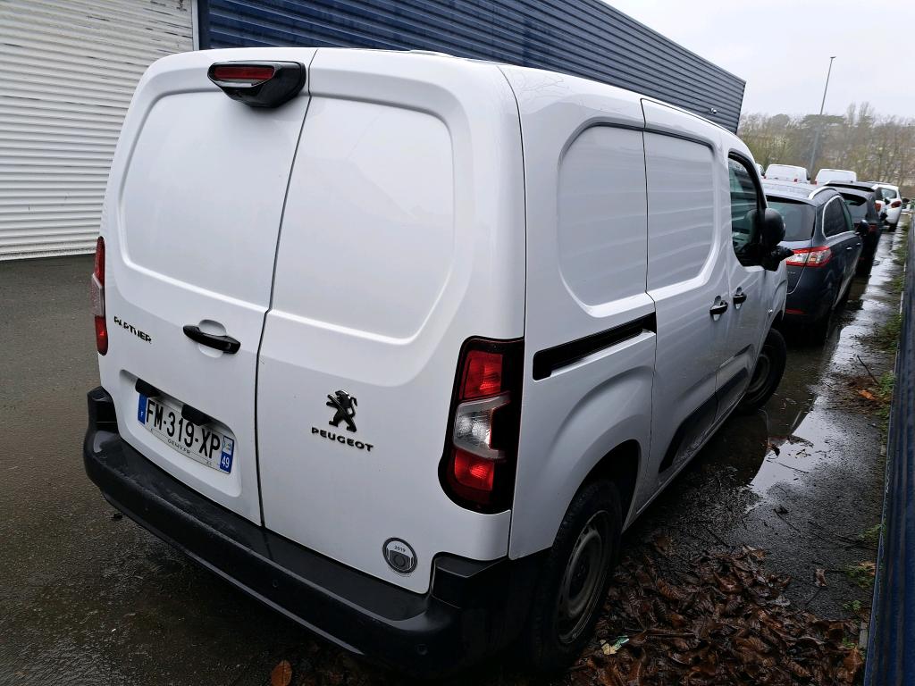 Peugeot PARTNER FOURGON STANDARD 650 KG BLUEHDI 100 S&S BVM5 ASPHALT 2020