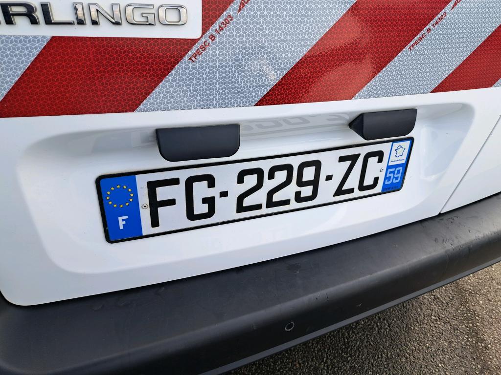 Citroen BERLINGO VAN M 650 BLUEHDI 100 S&S CLUB 2019