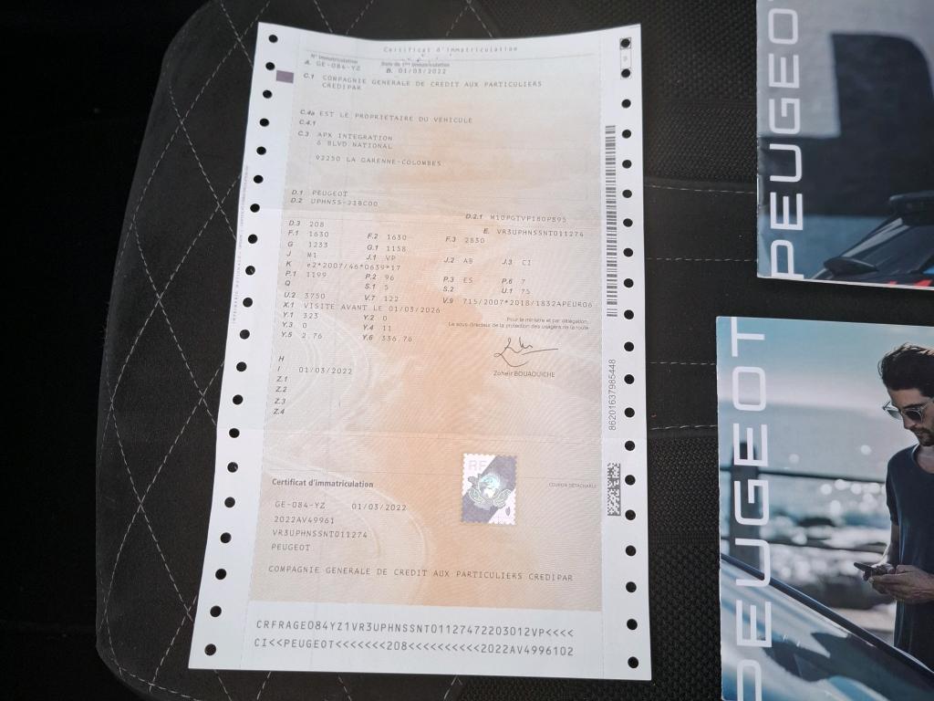 Peugeot 208 PureTech 130 S&S EAT8 GT Pack 2022