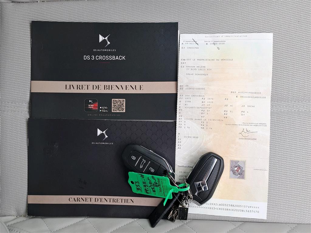 DS DS3 Crossback E-Tense Grand Chic 2020