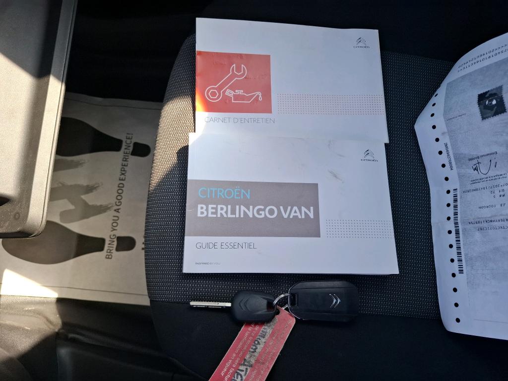Citroen BERLINGO VAN M 650 BLUEHDI 75 BVM5 CLUB 2019