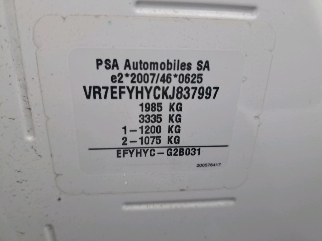 Citroen BERLINGO VAN M 650 BLUEHDI 100 S&S BVM5 CLUB 2020