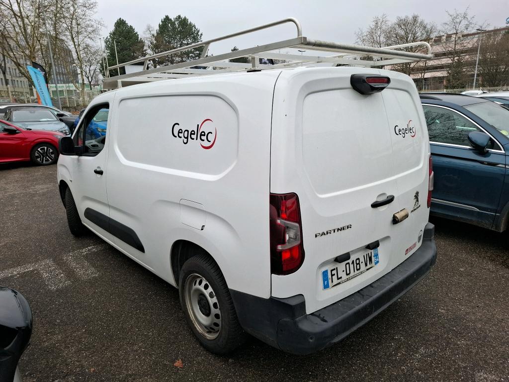 Peugeot PARTNER FOURGON LONG 950 KG BLUEHDI 100 S&S BVM5 ASPHALT 2019