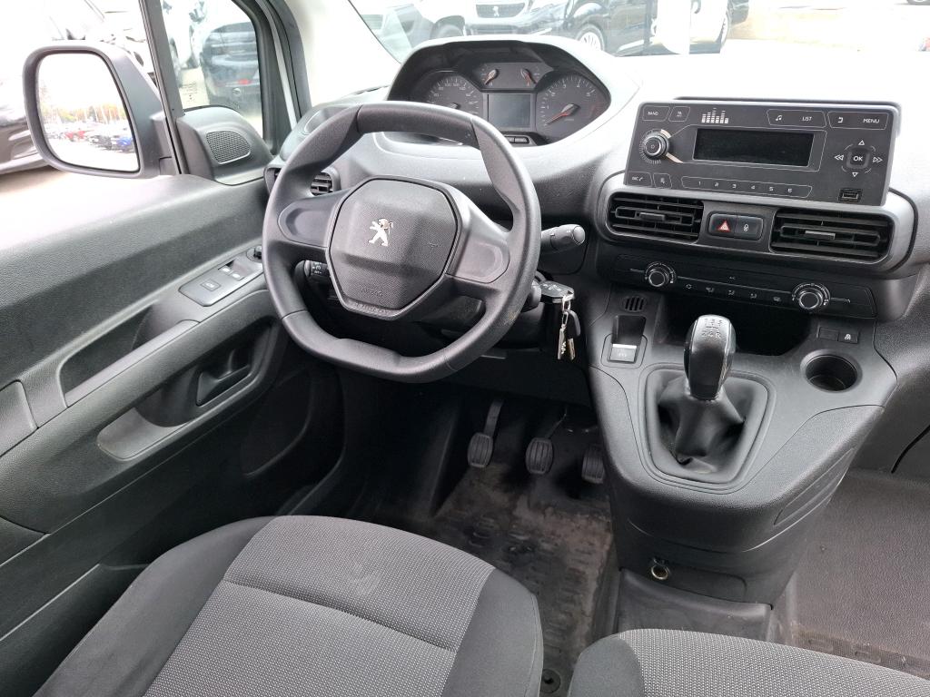 Peugeot PARTNER FOURGON STANDARD 650 KG BLUEHDI 75 BVM5 PREMIUM 2019