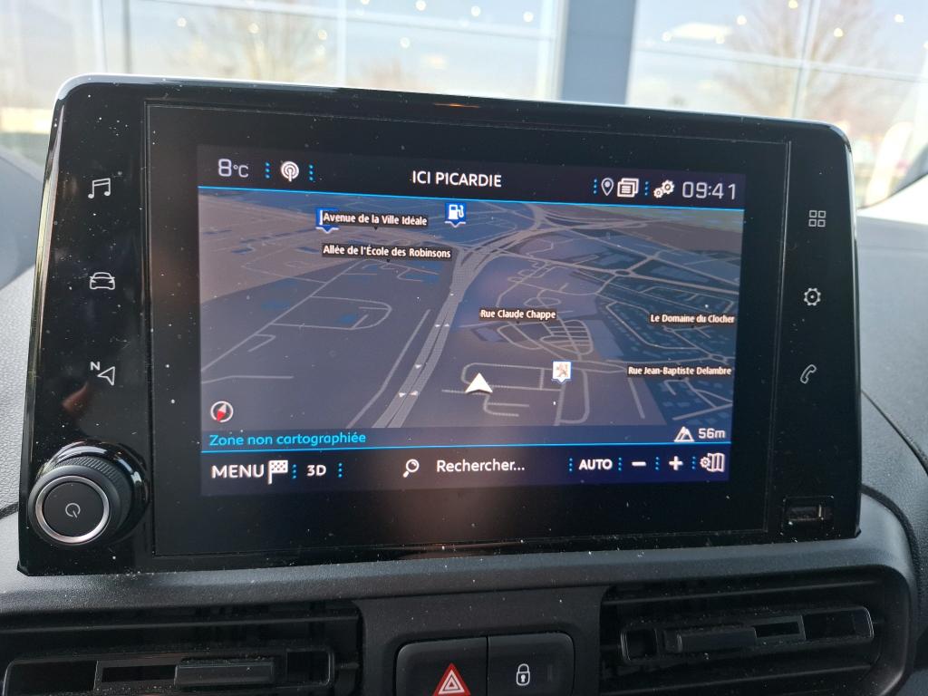 Peugeot PARTNER FOURGON STANDARD 650 KG BLUEHDI 100 S&S BVM6 ASPHALT 2022