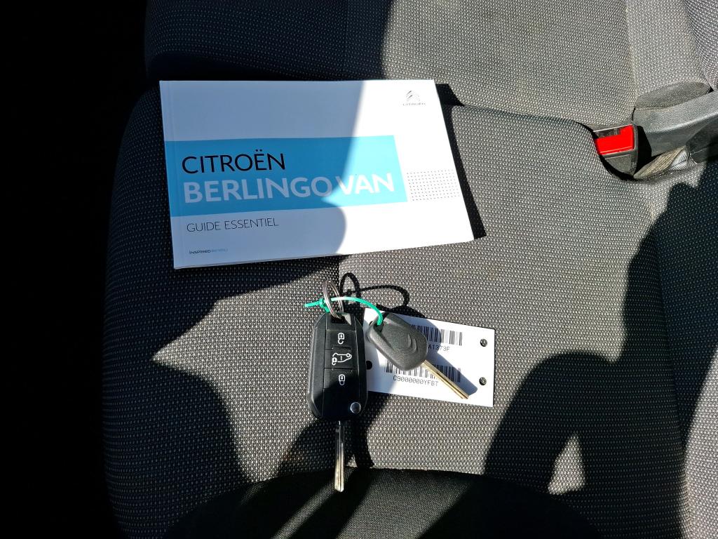 Citroen BERLINGO VAN M 1000 BLUEHDI 100 S&S BVM5 WORKER 2021