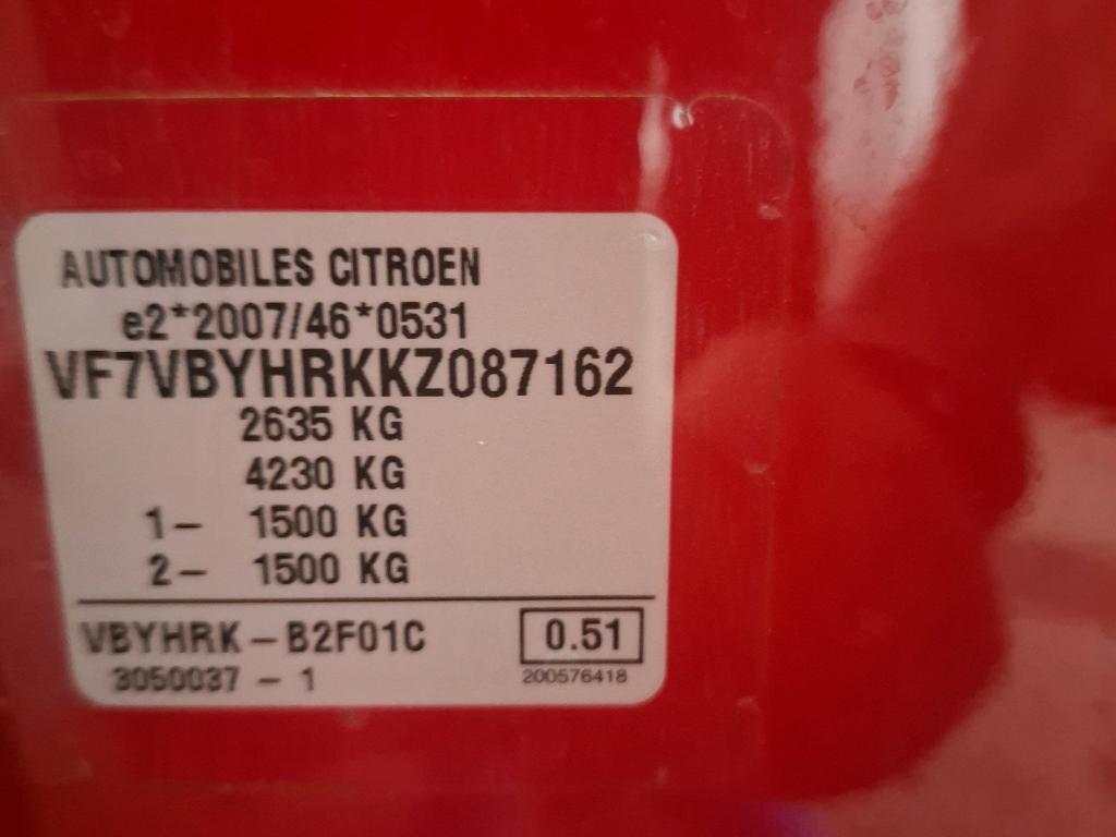 Citroen JUMPY FGN M BLUEHDI 100 S&S BVM6 CLUB 2020