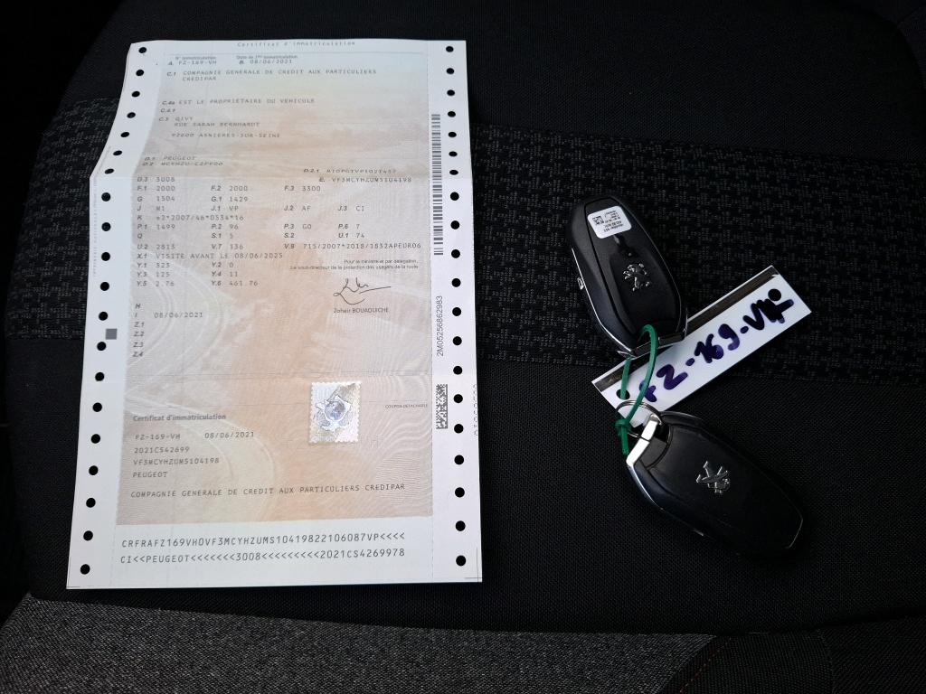 Peugeot 3008 BlueHDi 130ch S&S EAT8 Active Business 2021