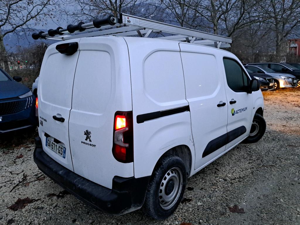 Peugeot PARTNER FOURGON STANDARD 650 KG BLUEHDI 100 S&S BVM5 ASPHALT 2021