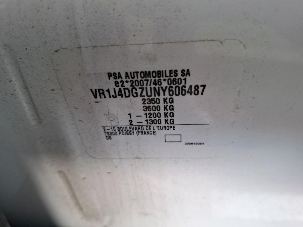 DS DS7 Crossback Hybride E-Tense 225 EAT8 Performance Line+ 2022