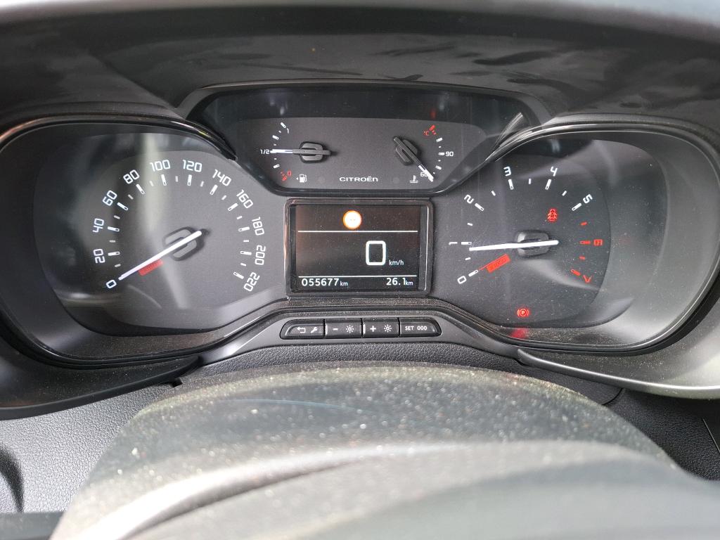 Citroen BERLINGO VAN M 650 BLUEHDI 100 S&S CLUB 2019