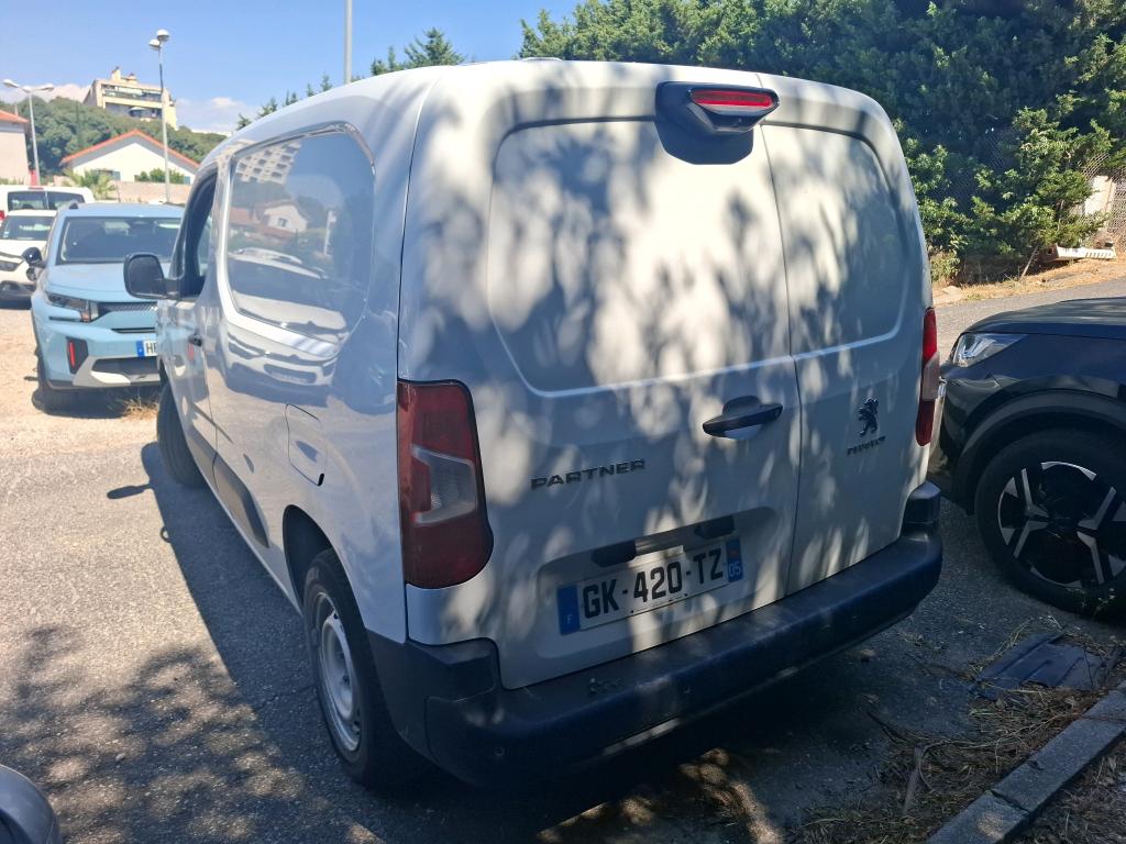 Peugeot PARTNER FOURGON STANDARD 650 KG BLUEHDI 100 S&S BVM6 ASPHALT 2022