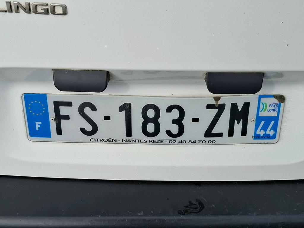 Citroen BERLINGO VAN M 650 BLUEHDI 100 S&S BVM5 CLUB 2020