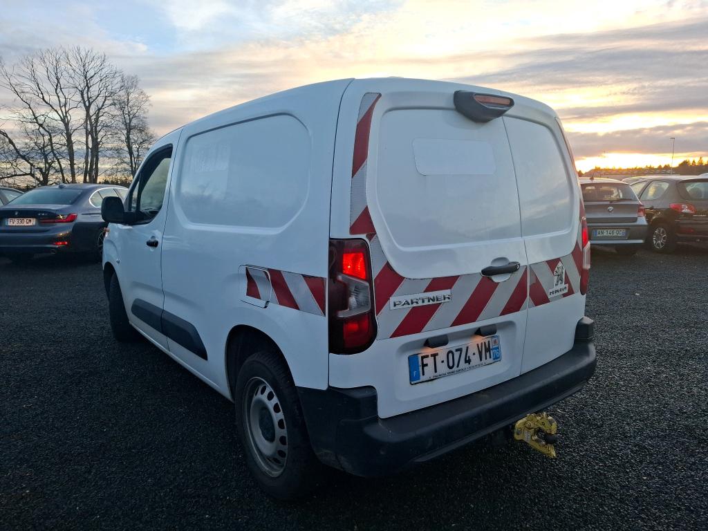 Peugeot PARTNER FOURGON STANDARD 1000 KG BLUEHDI 100 S&S BVM5 ASPHALT 2020
