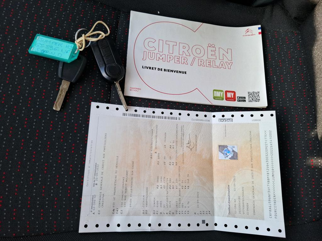 Citroen JUMPER TOLE 33 L2H1 BLUEHDi 140 S&S BVM6 CLUB 2022