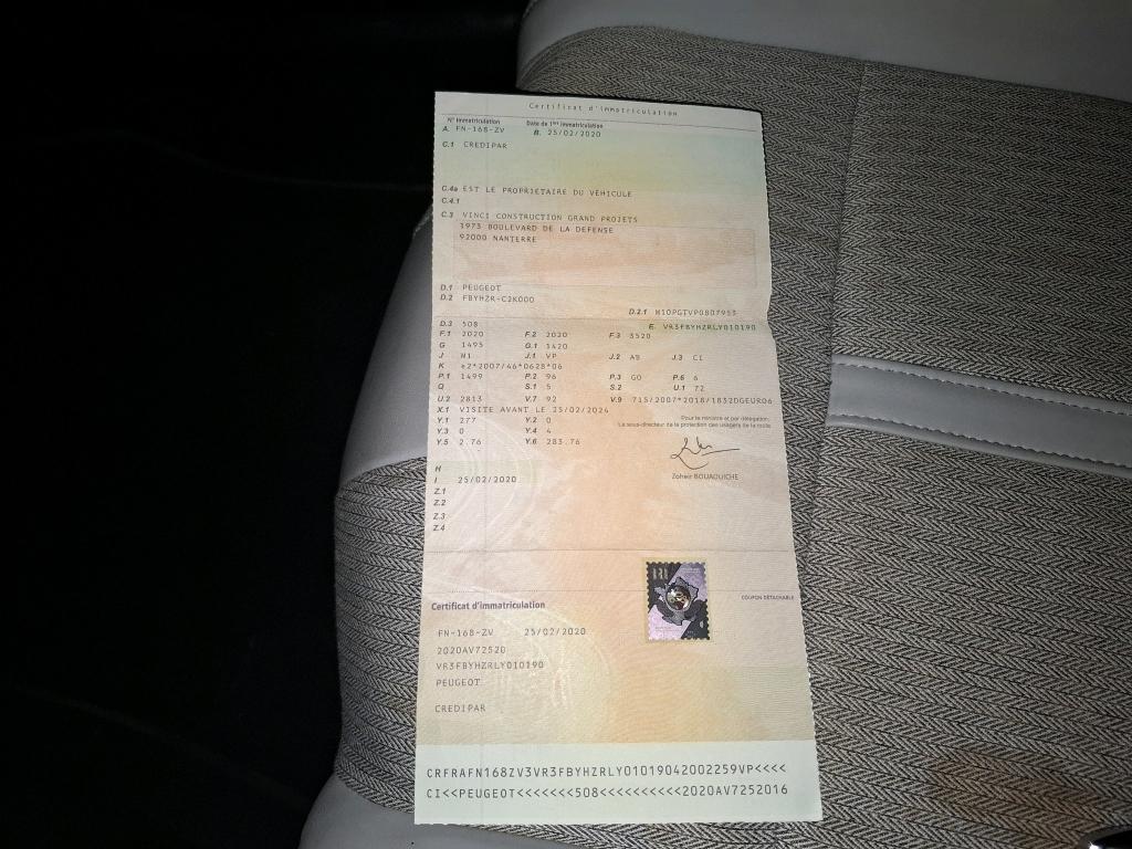 Peugeot 508 BlueHDi 130 ch S&S EAT8 Allure 2020